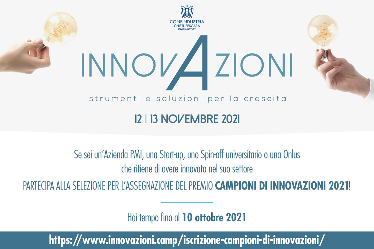 Iscriviti a InnovAzioni 2021